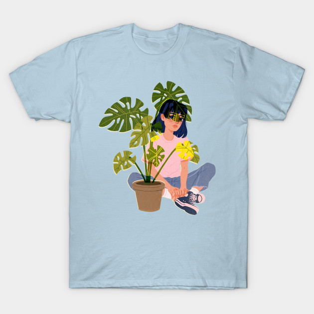 Pink Plant Girl